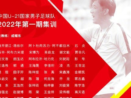 U23国足名单：山东泰山6人领衔 杜月徵向余望在列